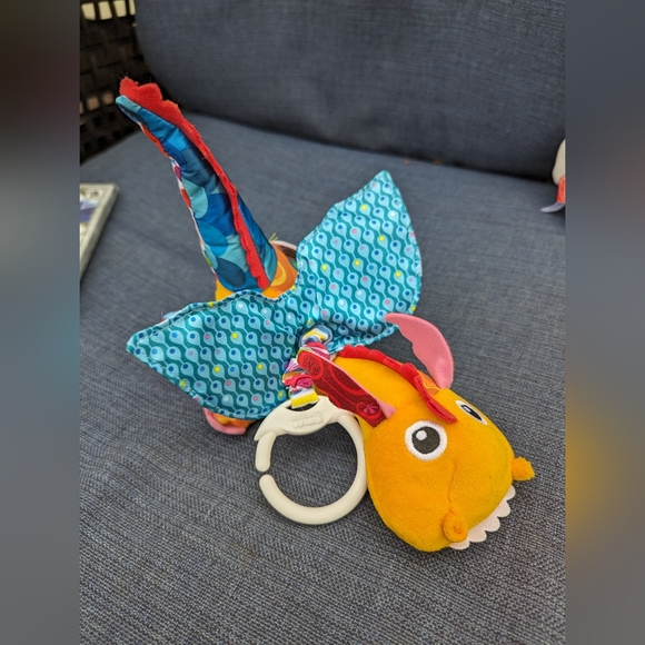 A Lot of 3 Baby Toys. La Maze dragon, Infantino koloa and F.P. book. - Picture 4 of 11